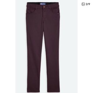 Democracy Women's Deep Purple Straight Leg Jeans